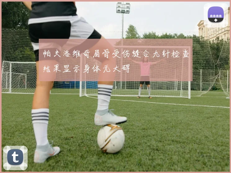 帕夫洛维奇眉骨受伤缝合九针检查结果显示身体无大碍